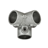 18E: Drieweg kniestuk 90 gr - 48,3 mm