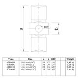 8F: Koppelmof - 60,3 mm