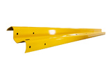 vangrail type A thvz. w.l. 4000 mm., tot. 4300 mm. Voor en achterzijde in (geel) 1 - laags
