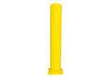 afschermpaal 219x4,5x1500 mm. op voetplaat geel