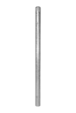 Afschermpaal 76x3,25x1500 mm. aardebaan verzinkt
