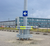 Kolombeschermer uit Rails 2-hoog