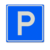 Verkeersbord E4 - Parkeerbord