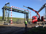 Doorrijhoogte portalen t.b.v. leidingbruggen